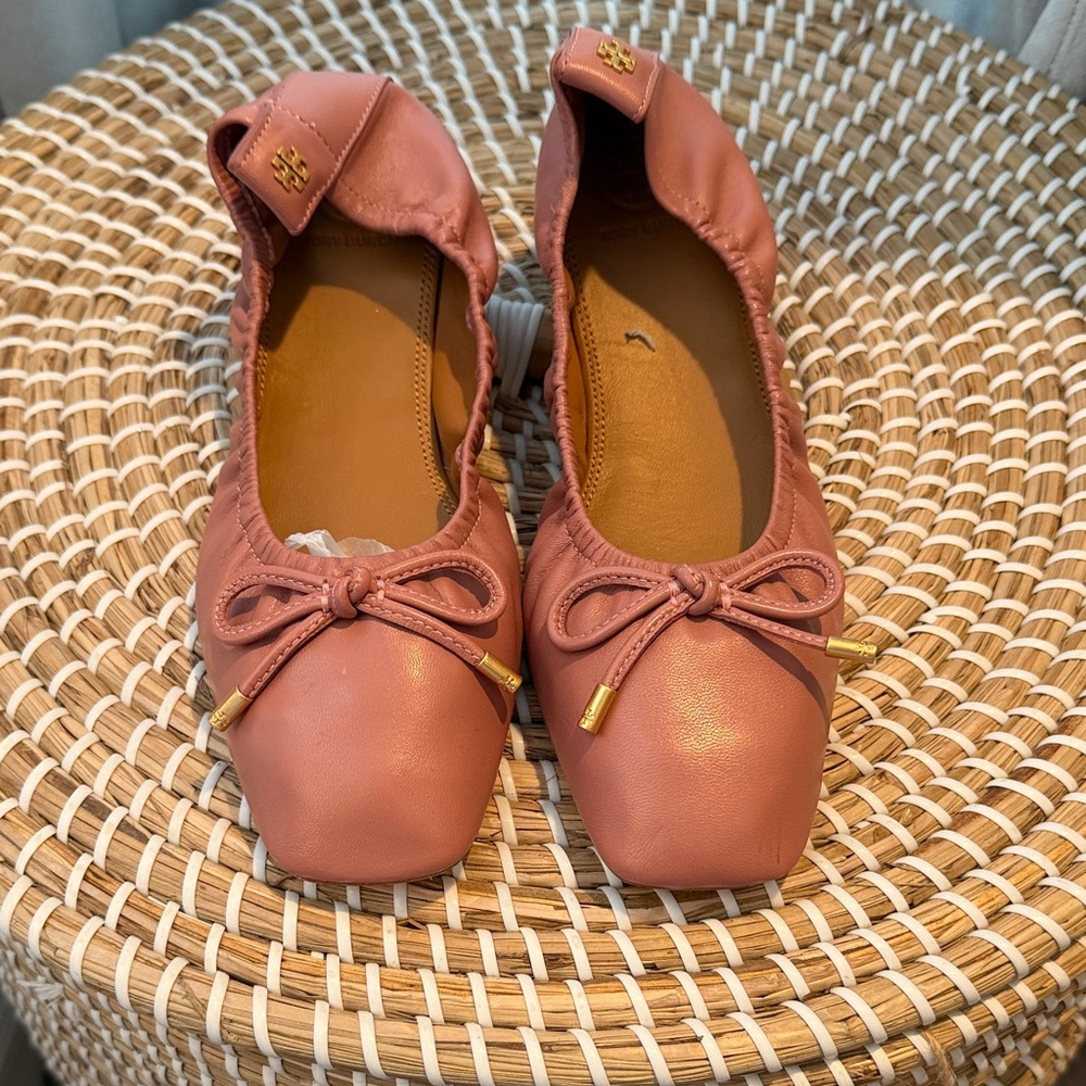 Tory Burch Dusty Rose Ballet Flats